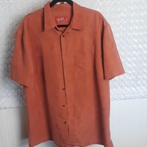 Mens rustic shirt by Woody's Reteo Lounge, XXL